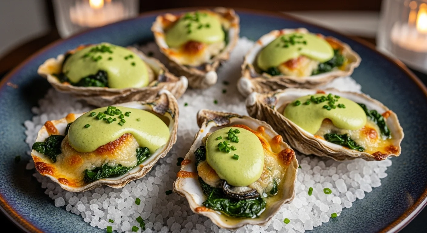 Устрицы Рокфеллер